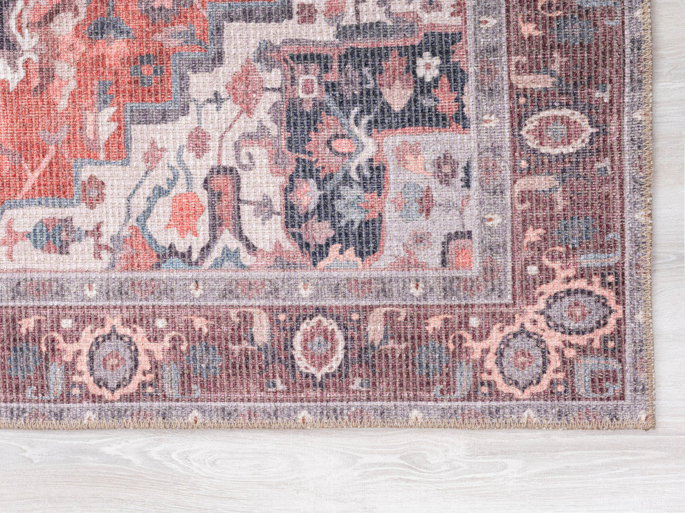 Vera Collection Multi 10' x 13' Rectangle Residential Indoor Area Rug