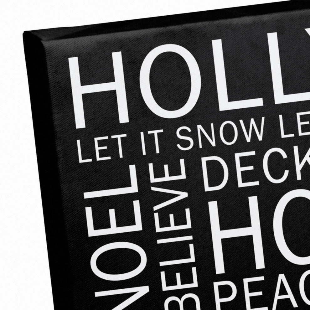 Christmas Sayings 1 11x14 Canvas Wall Art