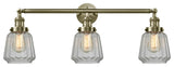 INNOVATIONS LIGHTING 205-AB-S-G142-LED Chatham 3 Light Bath Vanity Light