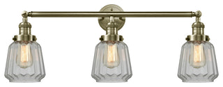 INNOVATIONS LIGHTING 205-AB-S-G142-LED Chatham 3 Light Bath Vanity Light
