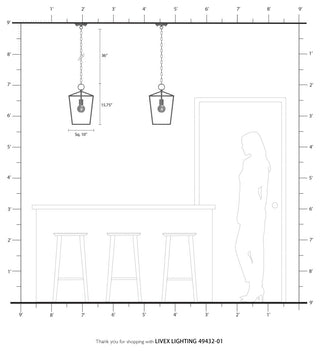 Devone 1 Light Antique Brass Lantern