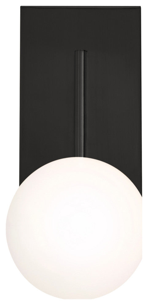 Metropolitan 12" LED Sconce, Black