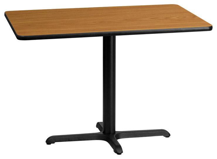 30x42 NA Laminate Table-X-Base