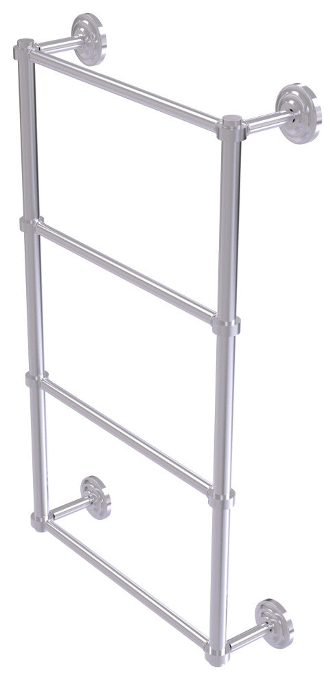 Que New 4-Tier 36" Ladder Towel Bar, Satin Chrome