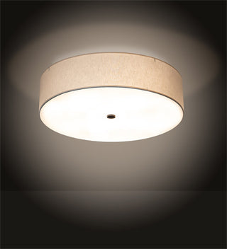 24 Wide Cilindro Textrene Flushmount