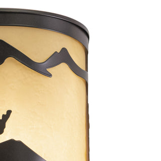 Yosemite 8" Wall Sconce Light, Moose