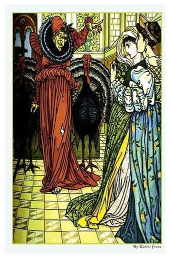 The Yellow Dwarf - The Sorcerer - Gallery Wrapped Canvas Art 28" x 42"