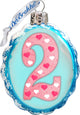 Keepsake 2 Mini Glass Scenic Ornament