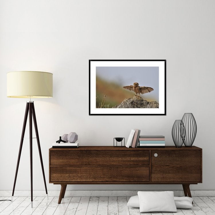 "I Can Fly!!!!!!" Framed Digital Print by Muayad Amer, 44x32"