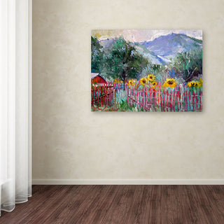 'Foothills' Canvas Art by Richard Wallich