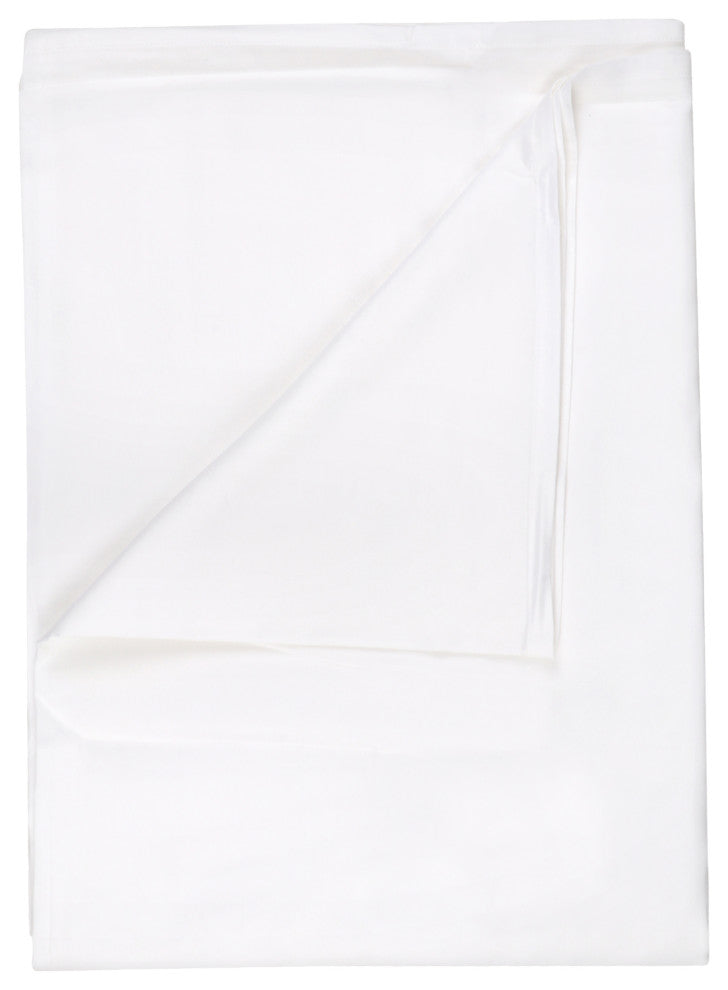 Organic Cotton Percale Flat Sheet, Twin