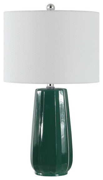 Safavieh Yani Table Lamp Dark Green