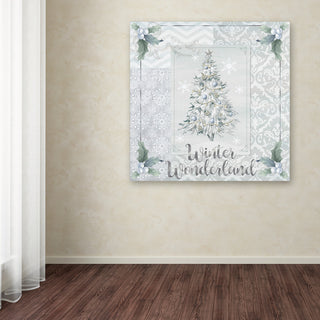 Fiona Stokes-Gilbert 'White Xmas' Canvas Art, 35 x 35