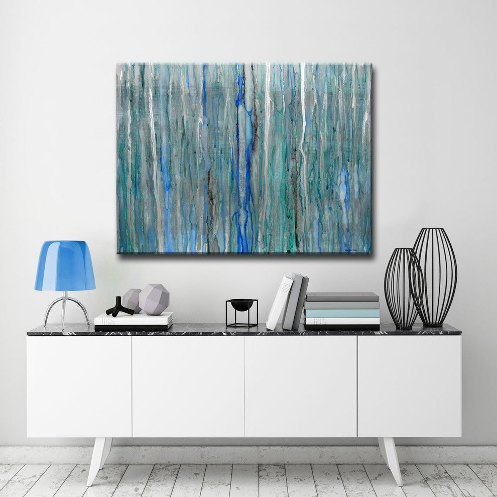 Ready2HangArt 'Arctic Rain' by Normanyatt Jr. Art 20" 30"