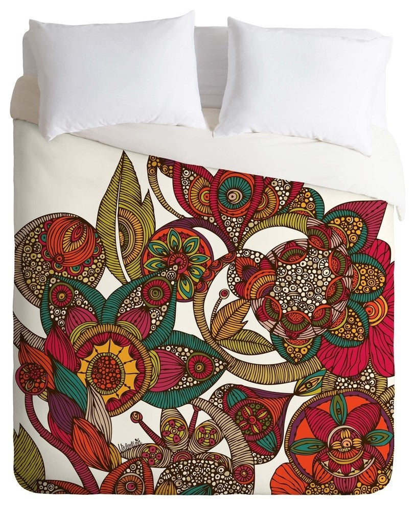 Deny Designs Valentina Ramos Garden Ava Duvet Cover - Lightweight
