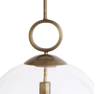 Uttermost 22127 Calix 1 Light 15-3/4"W Pendant - Aged Brass
