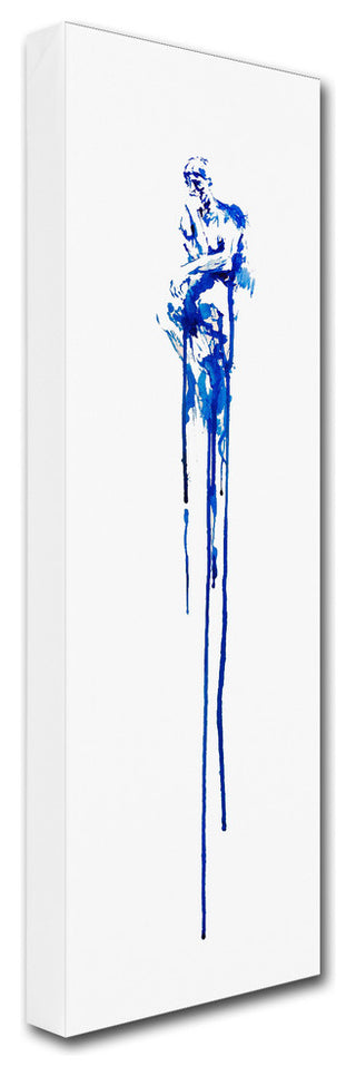 Marc Allante 'This One Fleeting Thought' Canvas Art, 19x6