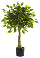 3' Ficus Tree, UV Resistant, Indoor and Outdoor