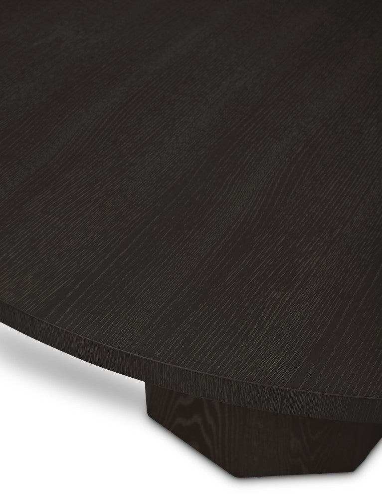IE Series Kaia Round Dining Table, Charcoal