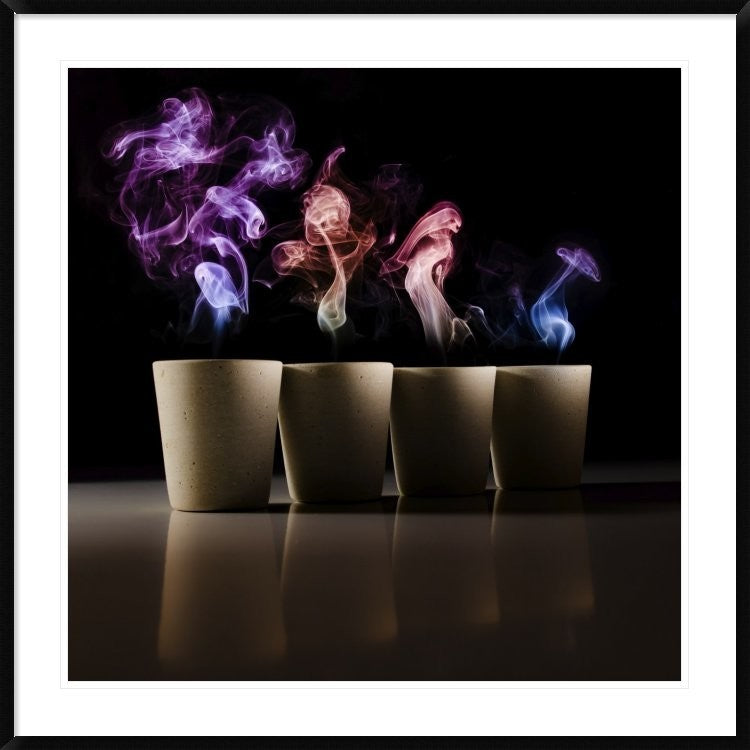 "Demons" Framed Digital Print by Marc Huybrighs, 44x44"
