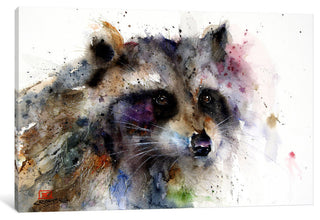 "Raccoon" by Dean Crouser, 26x18x1.5