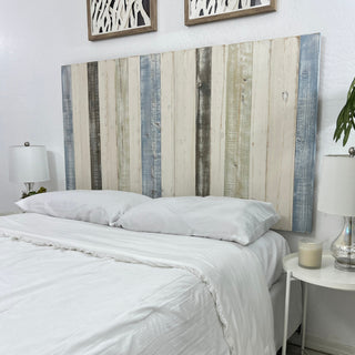 Handcrafted Headboard, Leaner Style, Farmhouse Mix, Twin