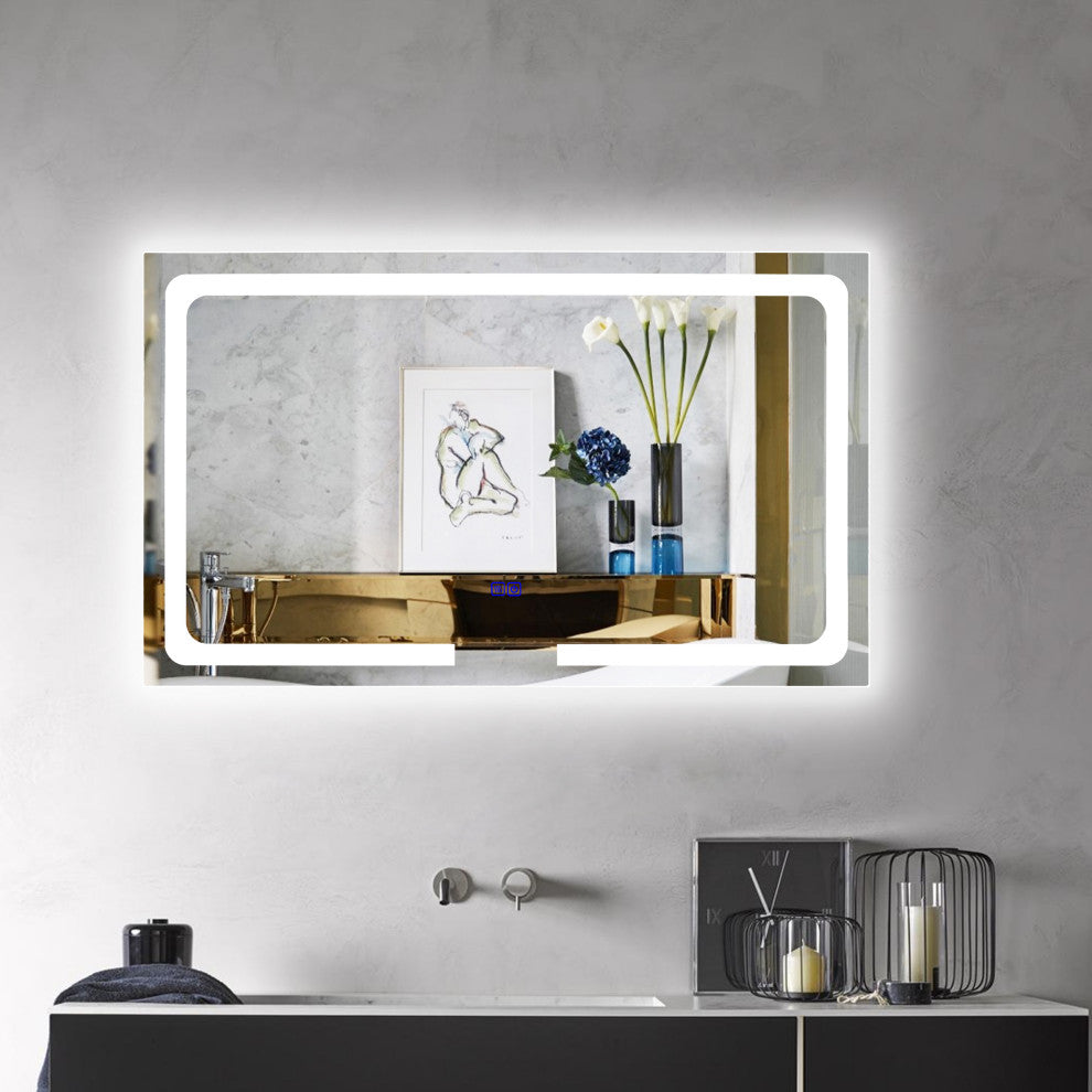 CHLOE Lighting LUMINOSITY Rectangular TouchScreen LED Mirror