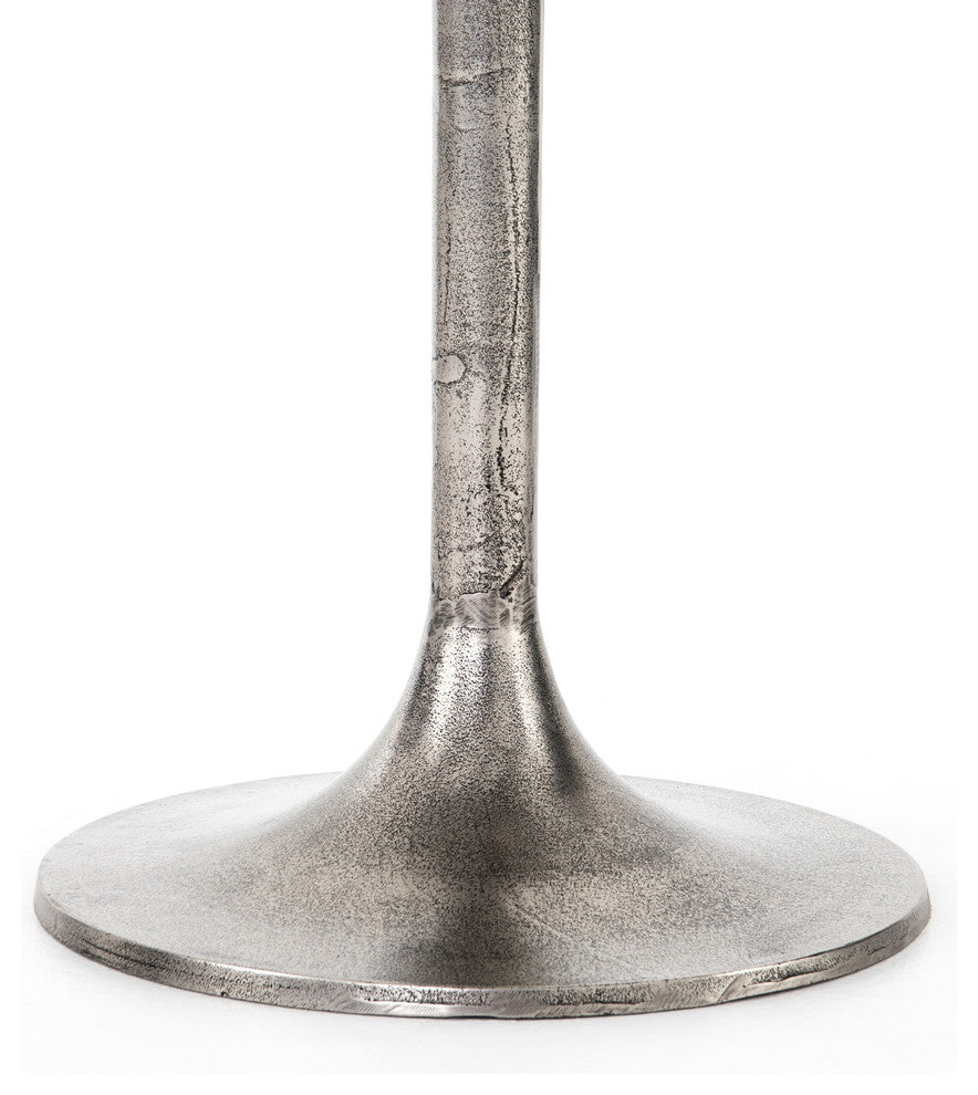 Simone Counter Table-Raw Antique Nickel