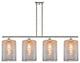 Innovations 516-4I-PN-G116-L 4 Light Island Light, Polished Nickel