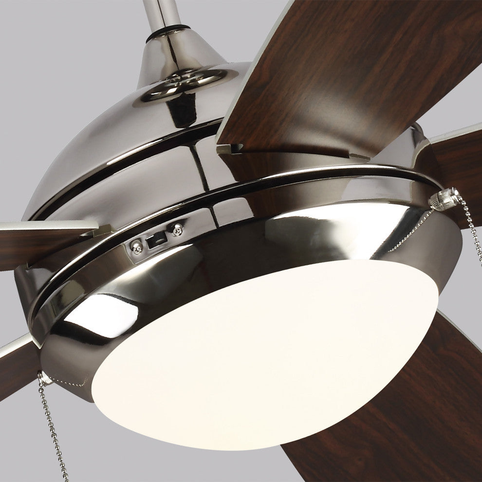 Generation Lighting Discus 52" Ceiling Fan Brushed Steel