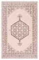Surya Zahra ZHA-4049 5'6"x8'6" Rug, Pale Pink/Medium Gray/Ivory/Blush