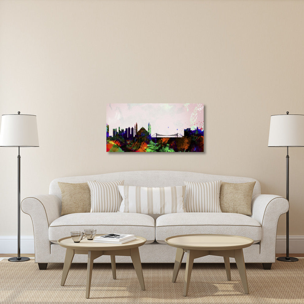 "Istanbul City Skyline" Fine Art Print