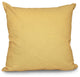 Solid Decorative Pillow, Lemon, 18"x18"