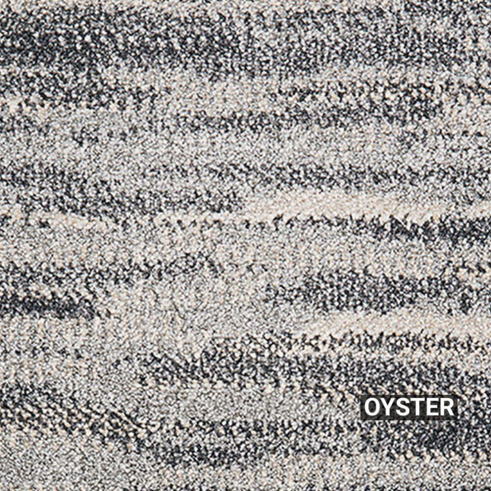 Lake George Contemporary Area Rug Collection, Lake George, Oyster, 4x10