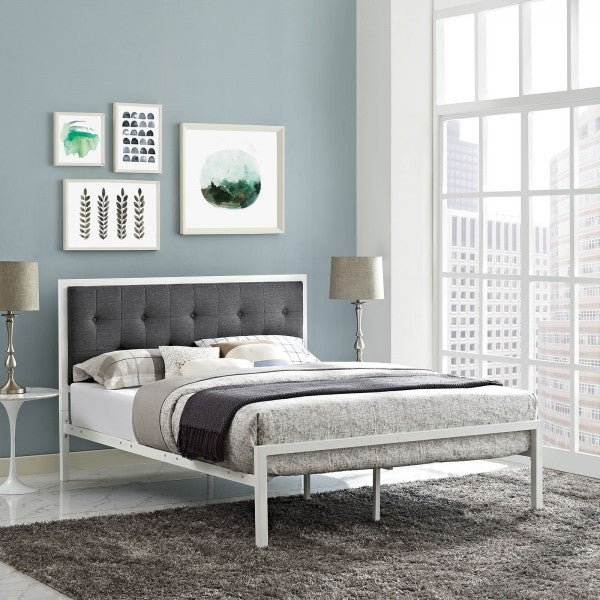Lottie King Fabric Bed
