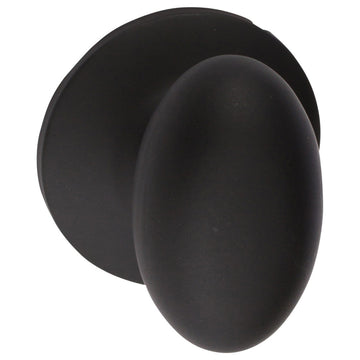 Contemporary Series Arapaho Passage Knob, Flat Black