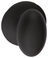 Contemporary Series Arapaho Passage Knob, Flat Black
