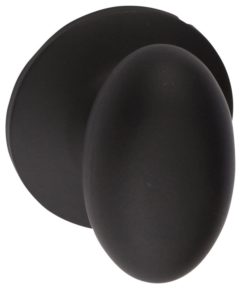 Contemporary Series Arapaho Passage Knob, Flat Black