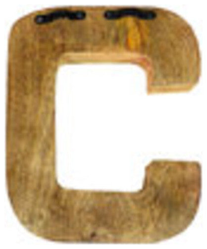 Handmade Eco-Friendly Wall Decor Alphabet Letter Block, 1.3x7.8x6.5