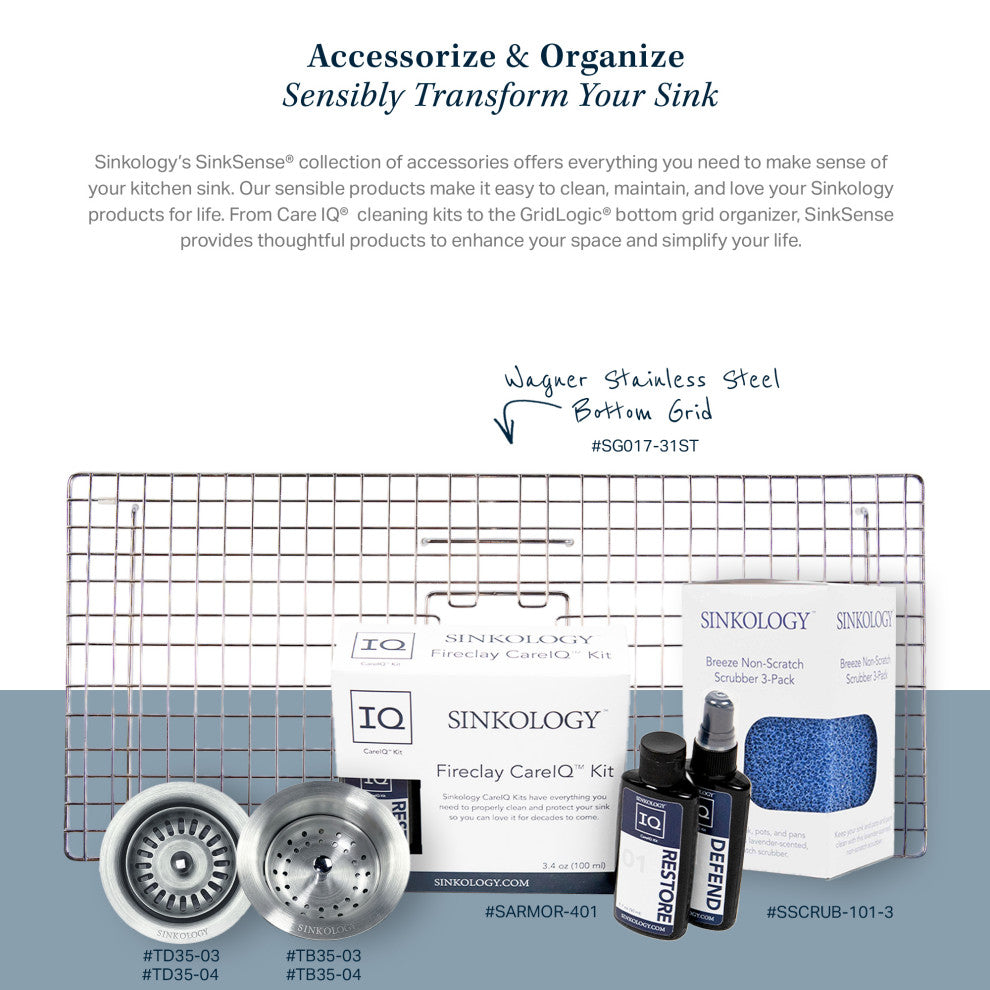 Austen Matte Black Fireclay 36" Single Bowl Farmhouse Undermount Kitchen Sink