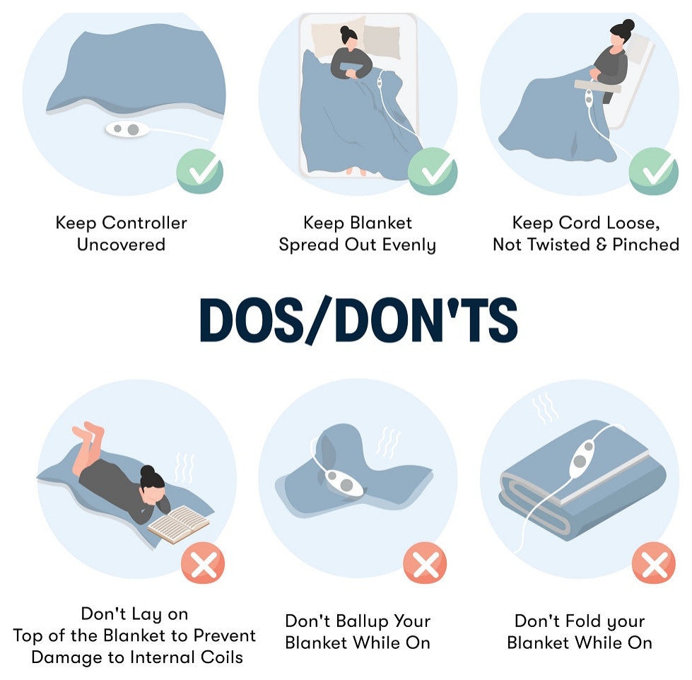 Serta Malea Shaggy Faux Fur Heated Throw, Blush