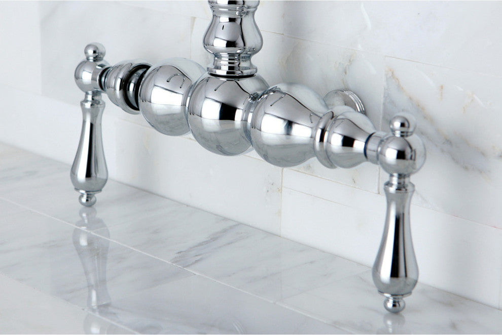 Kingston Brass Gooseneck Faucet, Polished Chrome