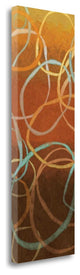 "Square Dancing Circles I" By Sarah Adams, Giclee Print on Gallery Wrap Canvas