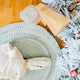 Melia Jute Table Sets, White Placemat