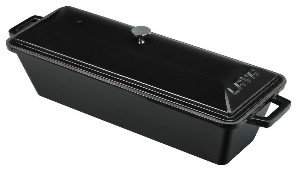 Cast Iron Terrine-Bread Pot, Obsidian Black