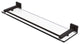 Montero 22" Glass Shelf with Gallery Rail, Oil Rubbed Bronze