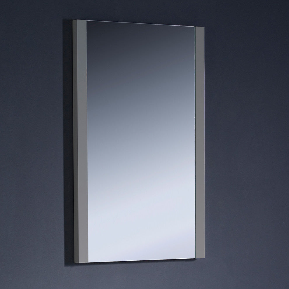 Torino Mirror, Gray, 21"