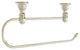 Carolina Under Cabinet Paper Towel Holder, Polished Nickel