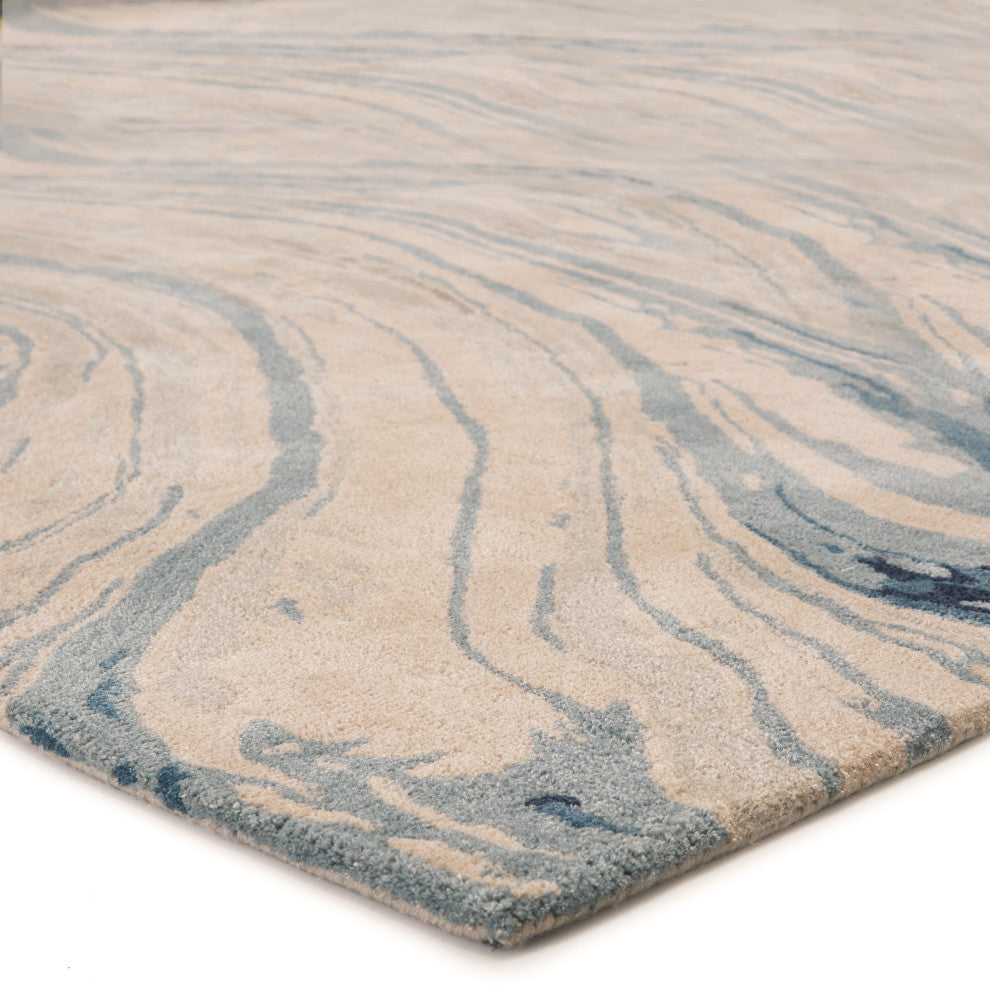 Jaipur Living Atha Handmade Blue/Gray Rug, 8'x11'