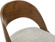 Woodson Linen-Like Polyester Dining Chair (Set of 2), Grey